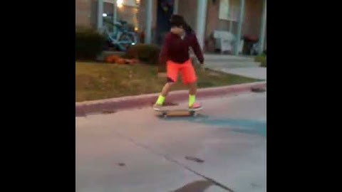 New trick.. switch noseslide bigspin out