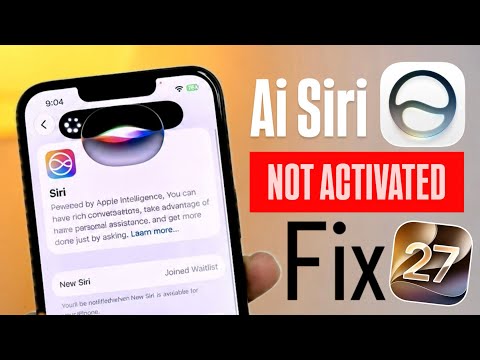 iOS 27 Beta Ai Siri Is Still Not Activated - Fix Now & Enable Ai Siri In Your iPhone -Use This Trick