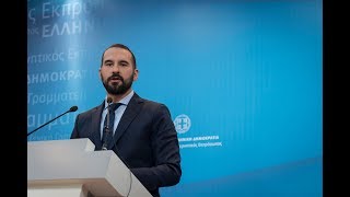 Eνημέρωση (briefing) πολιτικών συντακτών από τον Κυβερνητικό Εκπρόσωπo 14 Φεβρουαρίου 2019
