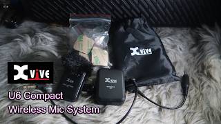 Demo/Review: Wireless Mic for DSLR Camera and more "XVIVE U6 Compact Wireless Mic System"