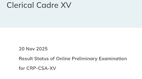 IBPS CLERK PRELIMS RESULT 2025 official website LIVE✅ IBPS Clerk result 2025 | ibps result 2025