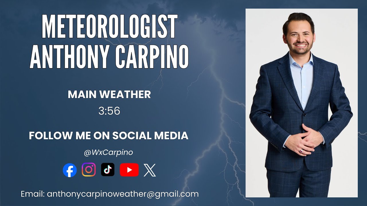 Демонстрационный ролик метеоролога Энтони Карпино