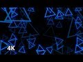 Geometric Triangle Shapes | Mesmerizing 4k VJ Loop Footage