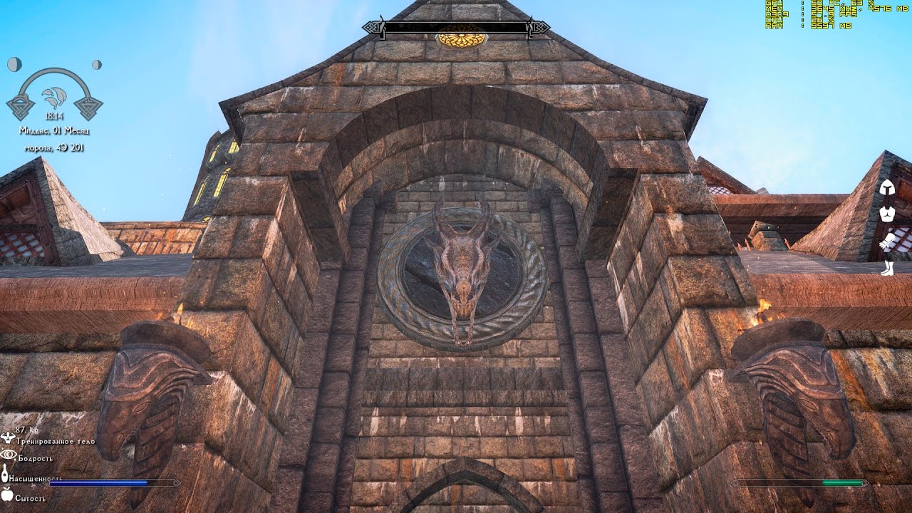 50. The Elder Scrolls V : Skyrim (SA-Evolution 2.4 RC) Временный облом с музеем