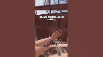 STONE BARRICADE + NAILGUN META... #rust  #rustgame #vaybae