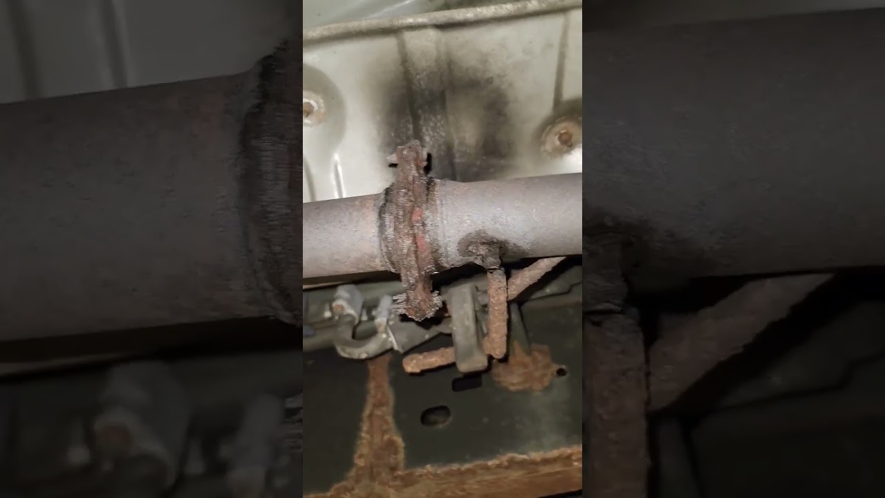 Customer states WHAT IS HOLDING MY EXHAUST TOGETHER ⁉️🤷