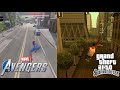 When gta san andreas spiderman mod has better webswinging than marvels avengers