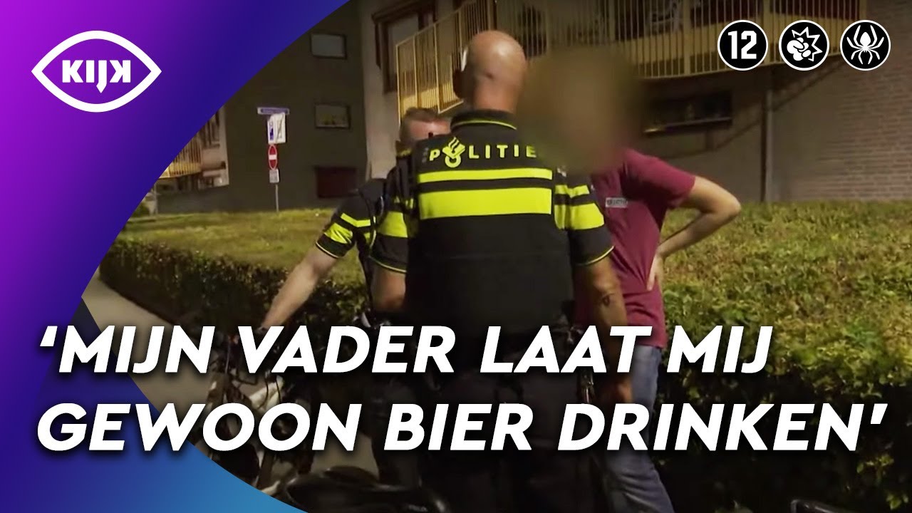 JONGEREN (onder de 18) gepakt met ALCOHOL op FESTIJN | De Handhavers | KIJK Misdaad