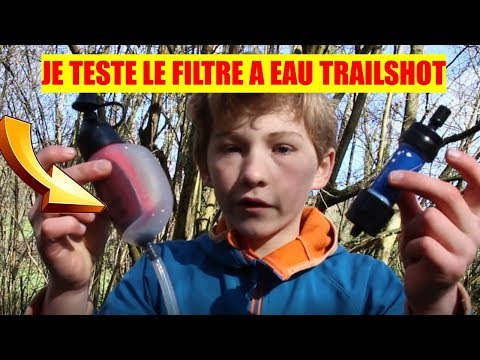 JE TESTE LE FILTRE A EAU TRAILSHOT DE CHEZ MSR