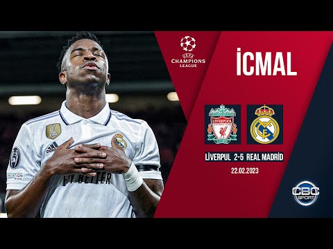 Liverpul 2:5 Real Madrid | UEFA Çempionlar Liqası, 1/8 final, ilk oyun | İCMAL