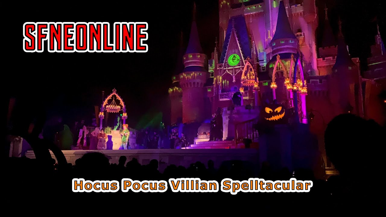 Hocus Pocus Villian Spectacular - YouTube