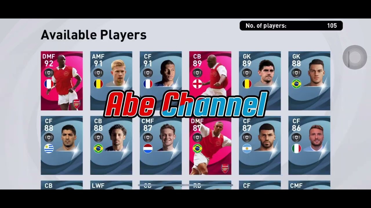 Trick iconic Arsenal | Campbell | pes21 Mobile 