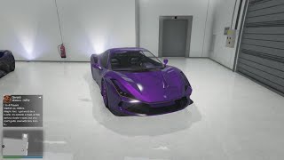 GTA ONLINE TINSEL TOWERS APARTMENT MODDED CARS PS4 FEMALE CHARACTER