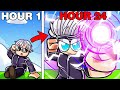 I Survived 24 Hours As Gojo In Roblox 
