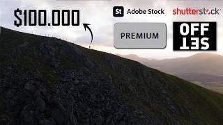 I Started Contributing to Adobe Stock PREMIUM and Shutterstock OFFSET to Reach $100,000, Here is How