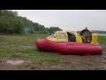 Poduszkowiec Ranger pod Mostem Poniatowskiego - Swieto Wisly 2013