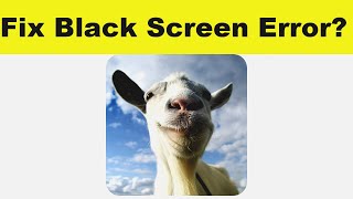 How to Fix Goat Simulator App Black Screen Error Problem in Android & Ios | 100% Solution screenshot 2