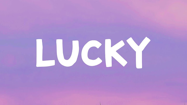 Halsey - Lucky (Lyrics)