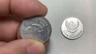 1999,2000,2001 BANK INDONESIA KAKAKTUR RAJA 100 Rp