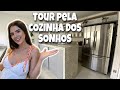 TOUR PELA MINHA COZINHA PLANEJADA! | SONHO REALIZADO!!!!