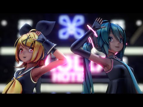 【MMD】Sour式ミク、リンでGimme×Gimme