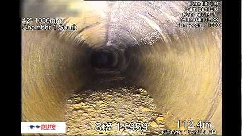 42" Sewer Force Main Inspection - Robotics