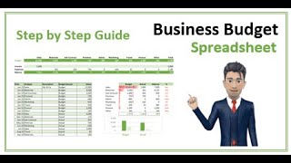 Business Budget Spreadsheet - Step by Step Instructions [for 2023]