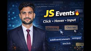 JavaScript Events Explained in Urdu/Hindi | Click, Mouse, Keyboard Events | JS Practical class