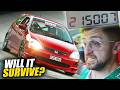 FLAT OUT in 215,000 Miles Civic EP3 Type R!