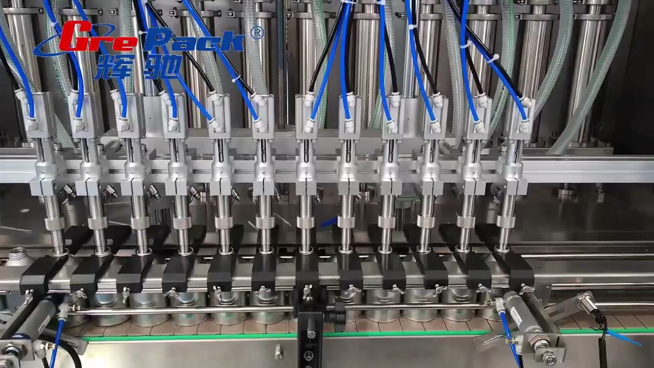 Automatic aluminum can brake oil filling machine for Saudi Arabia customer