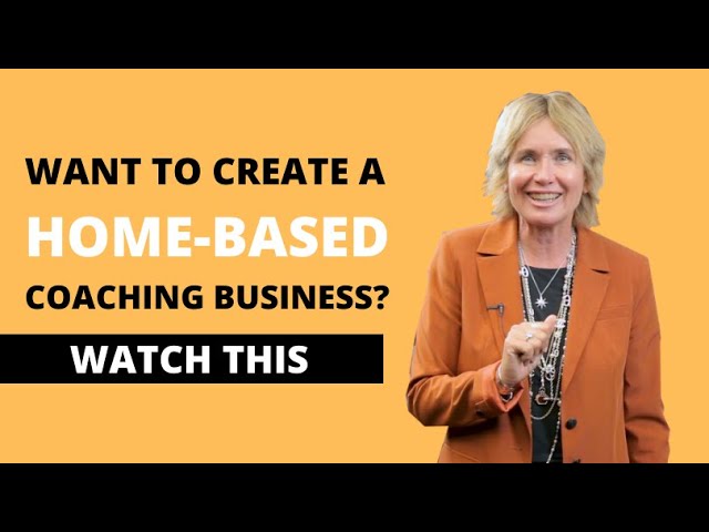 How to Create a Thriving Home-based Coaching Business |  #StrongerTogether | Sharon Pearson