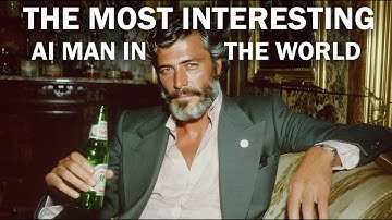 Dos Equis AI Commercial (Most Interesting Man in the World)