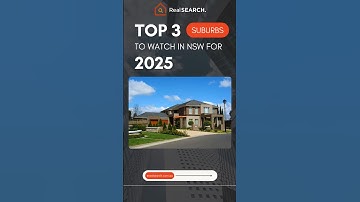 Top 3 suburbs to watch in NSW for 2025 short video #realestateinvesting #realestate