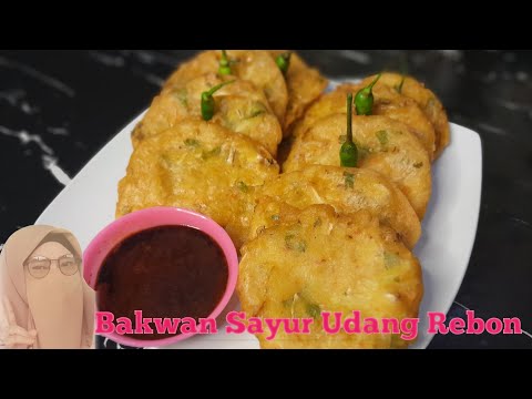 Resep Bakwan Sayur Udang Rebon