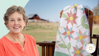 Learn How to Make a "Hattie's Sunflowers" Quilt - Free Quilting Tutorial