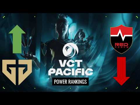 VCT Pacific Stage 2 Power Rankings