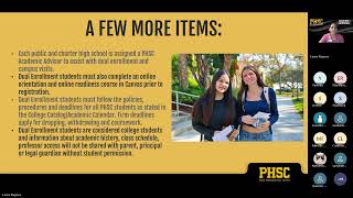 PHSC Dual Enrollment