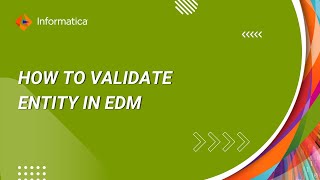 How to validate entity in EDM