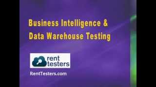 Data Warehouse Testing - RentTesters