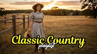 Classic Country Ballads Timeless Legendary Romantic Golden Era Songs for True Country Music Fans