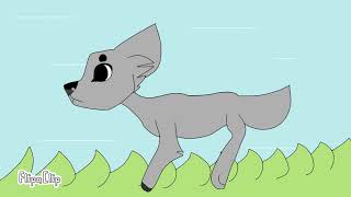 Running wolf (Animation)