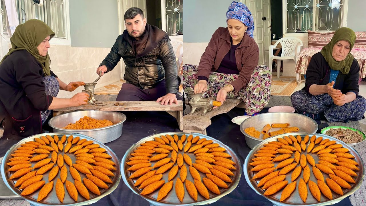 DİKKAT❗️ BU LEZZET BAĞIMLILIK YAPAR 💫 TEPSİ TEPSİ ODUN ATEŞİNDE KUZU ETİ ~ AKŞAM YEMEĞİ