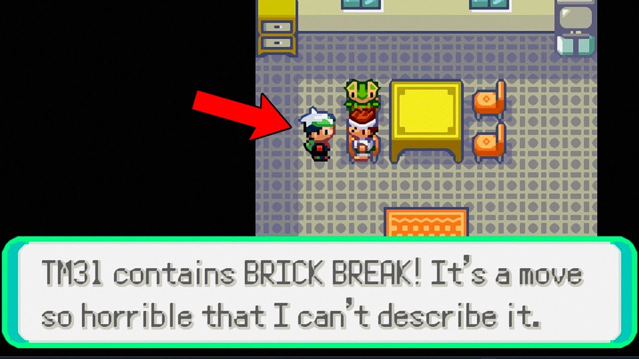 2 Ways To Get TM31 Brick Break in Pokémon Emerald