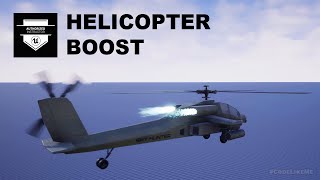 Unreal Engine Helicopter Flying #8  - Speed Boost