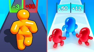 Join Blob Runner 3D🆚Tall Man Run Walkthrough Max Levels Mobile Gameplay BT12 News