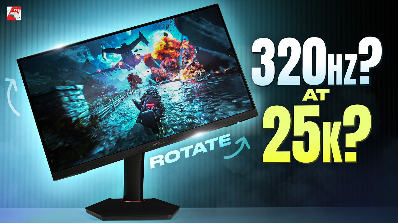 বাজেটে পয়সা উসুল! KOORUI G2511E 320Hz Gaming Monitor Review