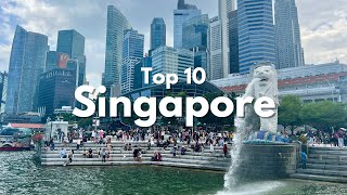 Top 10 Things to Do in Singapore! 🇸🇬