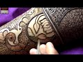 Marriage Special Easy Bharwa Floral Mehndi Design For Hand | New Mehendi Design by MehndiArtistica