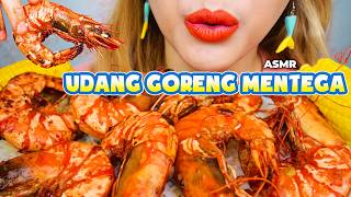 ENYAK NAGIH 😋 ASMR HAMPIR SELUSIN UDANG GORENG MENTEGA JUMBO 🦐🌽 | ASMR Indonesia