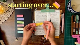 I Outgrew My Old Planner... So I'm Starting Over